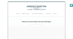 Desktop Screenshot of aneetgupta.com